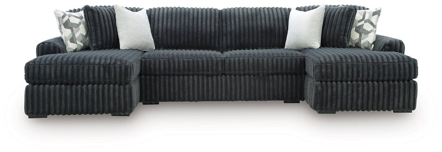 Midnight-Madness Sectional with Chaise - Great Lake Furnishings  (MI)