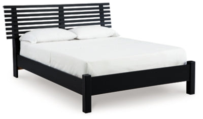 Danziar Queen Slat Bed - Great Lake Furnishings  (MI)