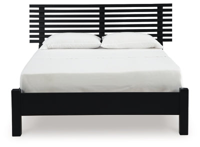 Danziar Queen Slat Bed - Great Lake Furnishings  (MI)