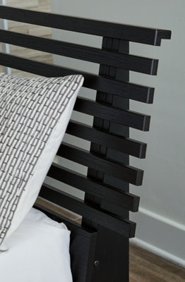 Danziar Queen Slat Bed - Great Lake Furnishings  (MI)