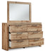 Hyanna Dresser and Mirror - Great Lake Furnishings  (MI)