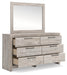 Broachmyn Dresser and Mirror - Great Lake Furnishings  (MI)