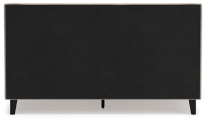 Cielden Upholstered Bed with Roll Slats - Great Lake Furnishings  (MI)