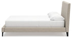 Cielden Upholstered Bed with Roll Slats - Great Lake Furnishings  (MI)