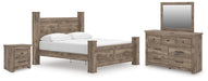 Rusticott Bedroom Set - Great Lake Furnishings  (MI)