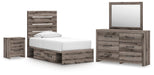Graystorm Bedroom Set - Great Lake Furnishings  (MI)