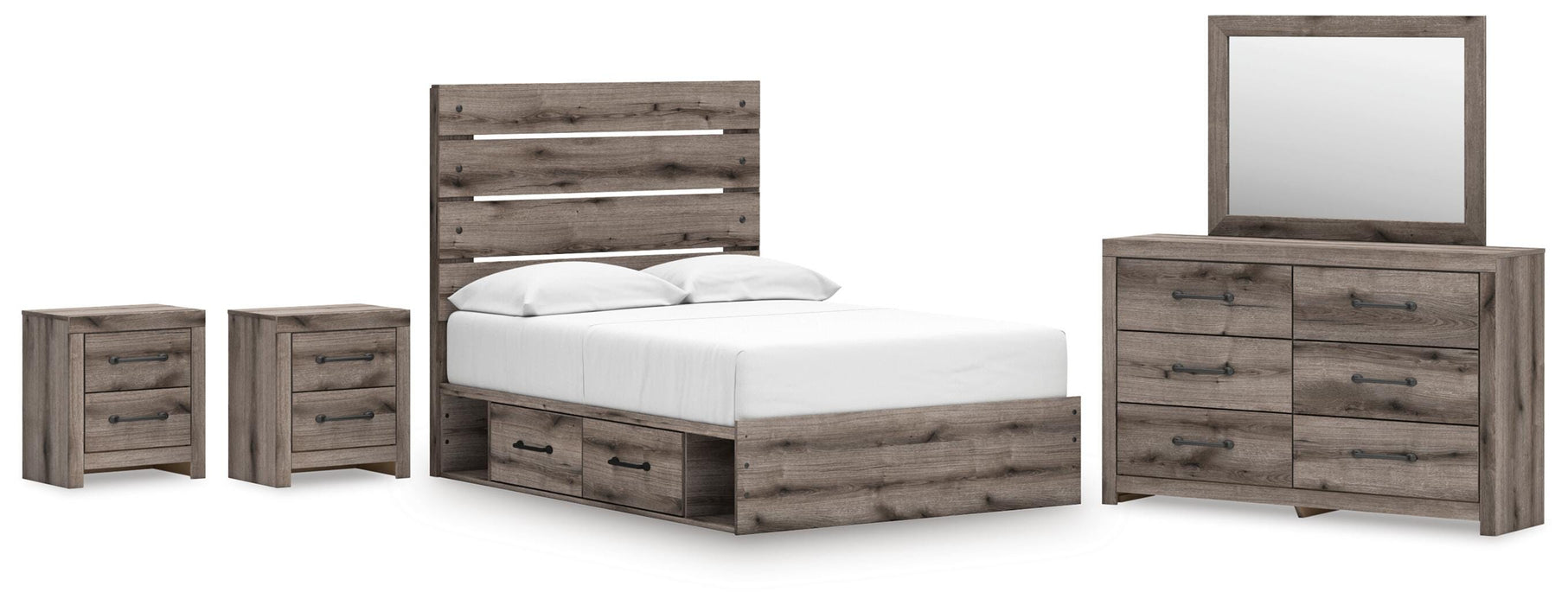 Graystorm Bedroom Set - Great Lake Furnishings  (MI)