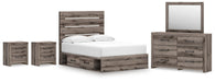 Graystorm Bedroom Set - Great Lake Furnishings  (MI)