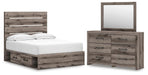 Graystorm Bedroom Set - Great Lake Furnishings  (MI)