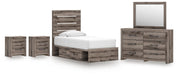 Graystorm Bedroom Set - Great Lake Furnishings  (MI)