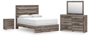 Graystorm Bedroom Set - Great Lake Furnishings  (MI)