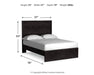 Belachime Bed - Great Lake Furnishings  (MI)