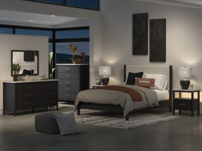 Cadmori Upholstered Bed - Great Lake Furnishings  (MI)