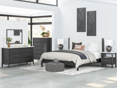 Cadmori Upholstered Bed - Great Lake Furnishings  (MI)