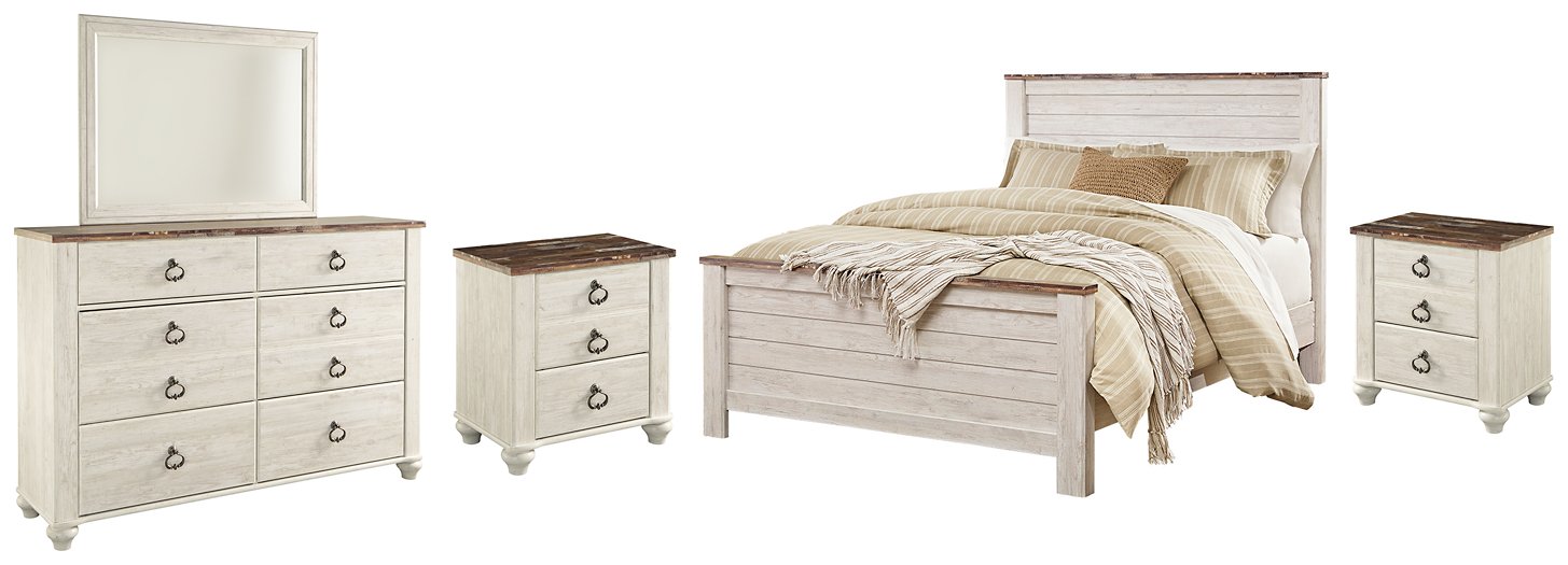 Willowton Bedroom Set - Great Lake Furnishings  (MI)