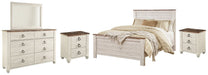 Willowton Bedroom Set - Great Lake Furnishings  (MI)