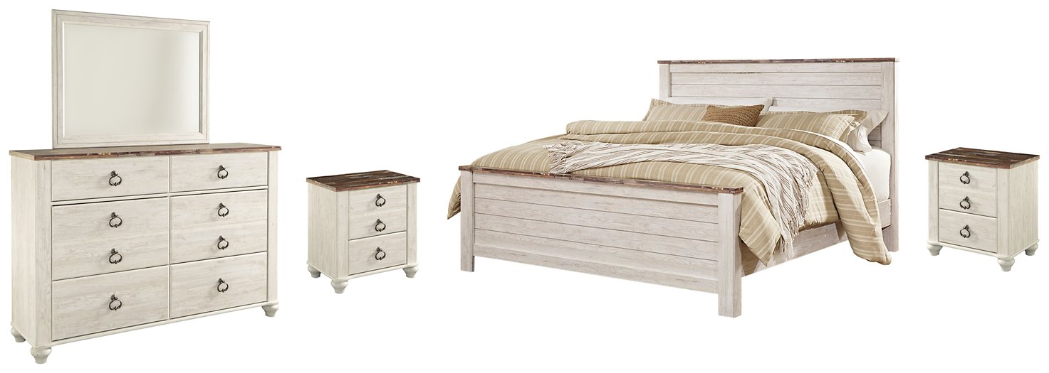 Willowton Bedroom Set - Great Lake Furnishings  (MI)