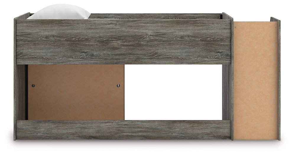 Frandern Loft Bed with Bookcase Storage - Great Lake Furnishings  (MI)