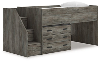 Frandern Loft Bed with Drawer Storage - Great Lake Furnishings  (MI)