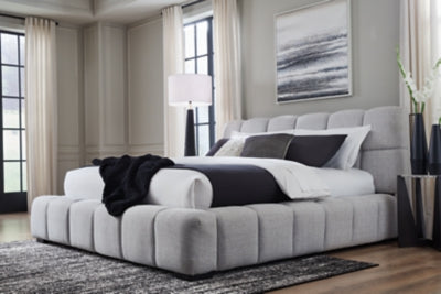 Grendusk Upholstered Bed - Great Lake Furnishings  (MI)