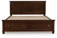 Danabrin Panel Storage Bed - Great Lake Furnishings  (MI)