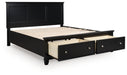 Lanolee Panel Storage Bed - Great Lake Furnishings  (MI)