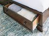 Trellington Sleigh Storage Bed - Great Lake Furnishings  (MI)