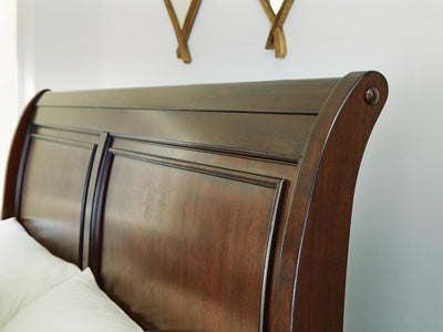 Trellington Sleigh Storage Bed - Great Lake Furnishings  (MI)