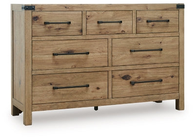 Ridgester Dresser and Mirror - Great Lake Furnishings  (MI)