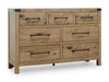 Ridgester Dresser and Mirror - Great Lake Furnishings  (MI)