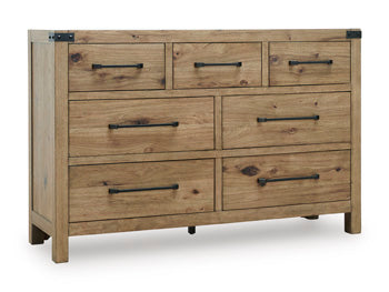 Ridgester Dresser and Mirror - Great Lake Furnishings  (MI)