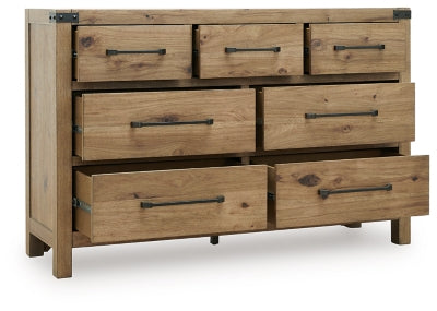 Ridgester Dresser and Mirror - Great Lake Furnishings  (MI)
