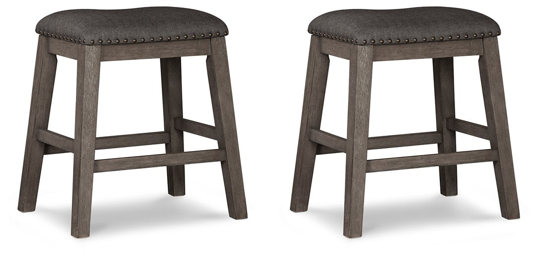 Caitbrook Counter Height Upholstered Bar Stool - Great Lake Furnishings  (MI)