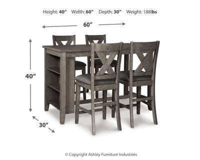 Caitbrook Counter Height Dining Package - Great Lake Furnishings  (MI)