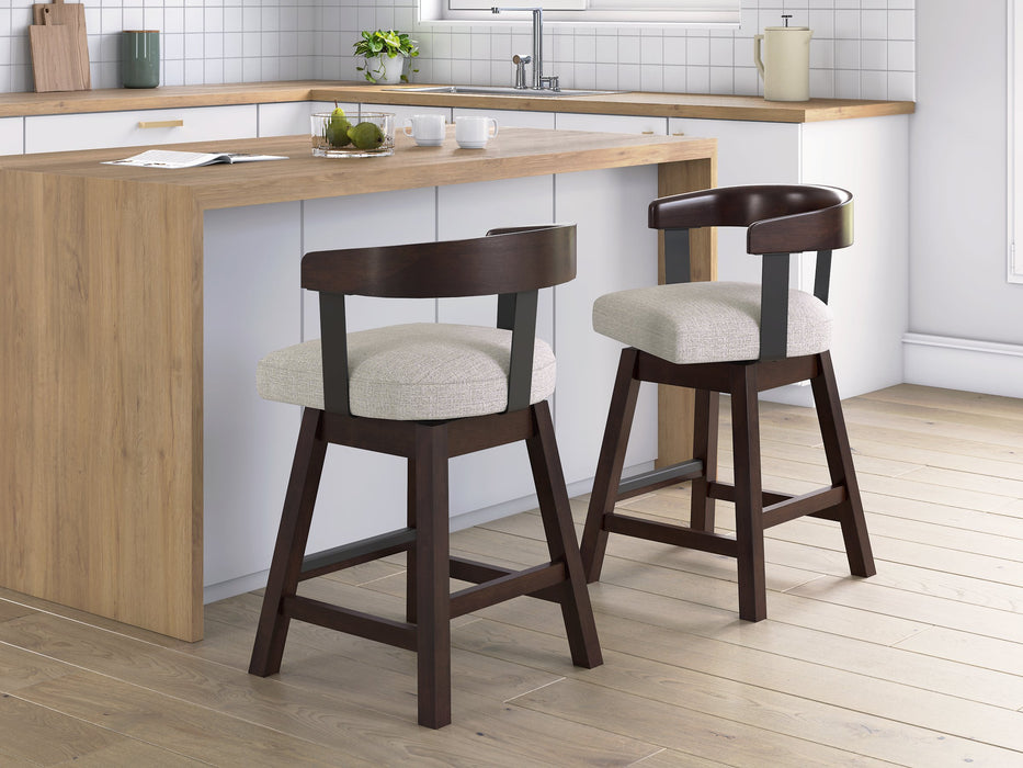 Haddigan Counter Height Barstool (Set of 2) - Great Lake Furnishings  (MI)