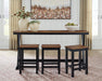 Wildenauer Counter Height Dining Table and 3 Barstools Set - Great Lake Furnishings  (MI)
