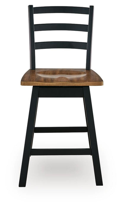 Wildenauer Counter Height Swivel Barstool - Great Lake Furnishings  (MI)