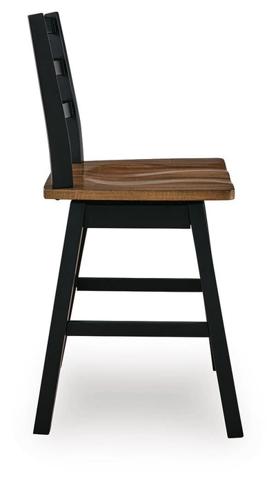 Wildenauer Counter Height Swivel Barstool - Great Lake Furnishings  (MI)