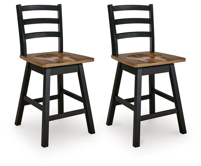 Wildenauer Counter Height Swivel Barstool - Great Lake Furnishings  (MI)