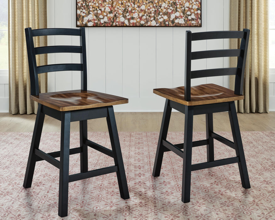 Wildenauer Counter Height Swivel Barstool - Great Lake Furnishings  (MI)
