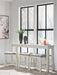 Robbinsdale Counter Height Dining Table and 3 Barstools Set - Great Lake Furnishings  (MI)