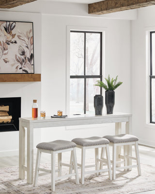 Robbinsdale Counter Height Dining Table and 3 Barstools Set - Great Lake Furnishings  (MI)