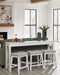Robbinsdale Counter Height Dining Table and 3 Barstools Set - Great Lake Furnishings  (MI)