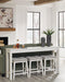 Robbinsdale Counter Height Dining Table and 3 Barstools Set - Great Lake Furnishings  (MI)