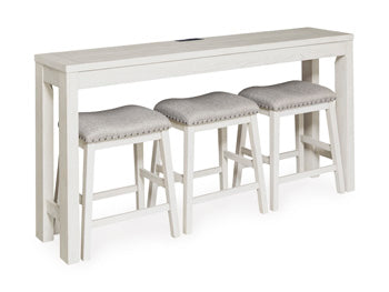 Robbinsdale Counter Height Dining Table and 3 Barstools Set - Great Lake Furnishings  (MI)