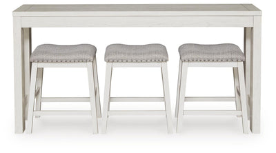 Robbinsdale Counter Height Dining Table and 3 Barstools Set - Great Lake Furnishings  (MI)