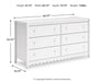 Hallityn Dresser - Great Lake Furnishings  (MI)