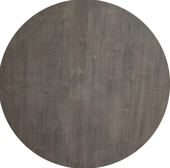 Stone Round Dining Table in Two Tone
