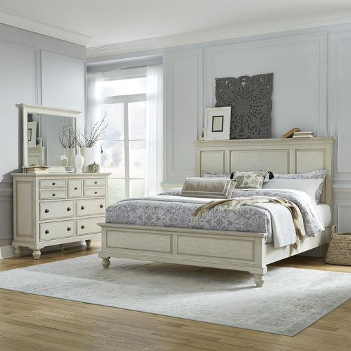 High Country Queen Panel Bed, Dresser & Mirror image