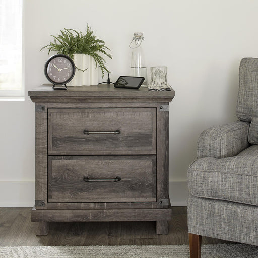 Lakeside Haven Night Stand w/ Charging Station image